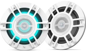 8" 3 way Premium Marine Speaker
RGB lighting - White Convertible design
/ component mounting