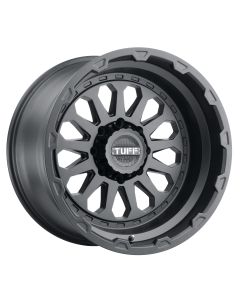 TUFF T3A 15x8 ET-13 5/114.3 CB76.1 MATTE BLACK