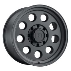 LEVEL 8 HAULER 15x6.0 5/114.3 ET00 CB83.7 MATTE BLACK