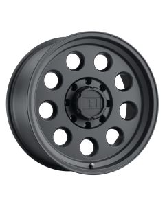 LEVEL 8 HAULER 16x6.0 8/165.1 ET00 CB122.1 MATTE BLACK