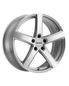 PETROL P2A 17x8.0 5/100 ET35 CB72.1 SILVER W/ MACHINE CUT FACE