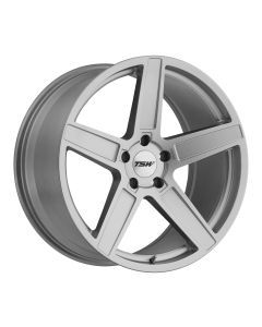 TSW ASCENT 17x8.0 5/100 ET35 CB72.1 MATTE TITANIUM SILVER