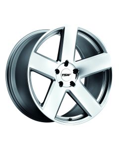 TSW BRISTOL 18x9.5 5/114.3 ET20 CB76.1 SILVER W/MIRROR CUT FACE