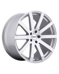 TSW BROOKLANDS 20x8.5 5/114.3 ET40 CB76.1 SILVER W/MIRROR CUT FACE