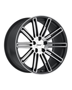 TSW CROWTHORNE 20x8.5 5/112 ET20 CB72.1 MATTE GUNMETAL W/MATTE MACHINE FACE