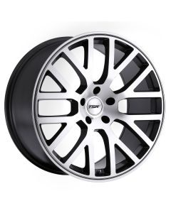 TSW DONINGTON 17x7.0 4/100 ET40 CB72.1 GUNMETAL MIRROR CUT FACE/GUNMETAL LIP