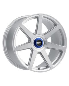 TSW EVO-T 19X8.5 5/108 ET40 CB72.1 SILVER W/BRUSHED FACE [F]