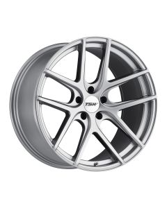 TSW GENEVA 17x8.0 5/112 ET45 CB72.1 MATTE TITANIUM SILVER