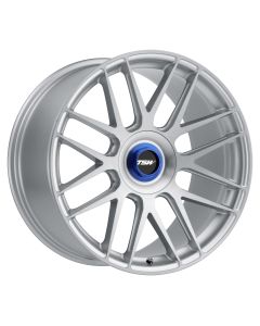 TSW HOCKENHEIM-T 19X8.5 5/112 ET42 CB66.56 SILVER W/BRUSHED SILVER FACE AND BALL MILLED SPOKE [F]