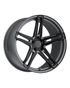 TSW MECHANICA 17x8.0 5/100 ET35 CB72.1 MATTE GUNMETAL W/MATTE BLACK FACE