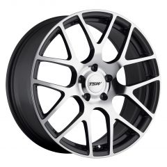TSW NURBURGRING 17x7.5 5/114.3 ET45 CB76.1 GUNMETAL W/MIRROR CUT FACE