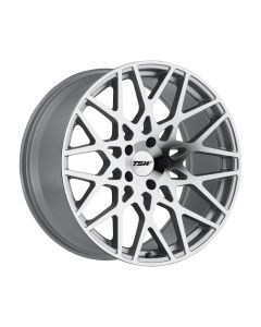 TSW VALE 18x8.5 5/114.3 ET40 CB76.1 SILVER W/MIRROR CUT FACE
