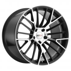 CRAY ASTORIA 18x9.0 5/120.65 ET50 CB70.3 GLOSS BLACK W/MIRROR CUT FACE