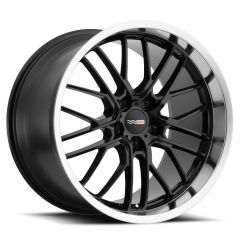 CRAY EAGLE 18x9.0 5/120.65 ET50 CB70.3 GLOSS BLACK W/MIRROR CUT LIP