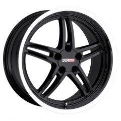 CRAY SCORPION 17x9.0 5/120.65 ET50 CB70.3 BLACK/MIRROR LIP