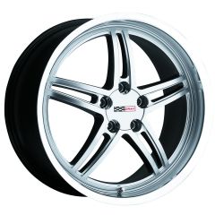 CRAY SCORPION 17x9.0 5/120.65 ET50 CB70.3 HYPER SILVER MIRROR LIP