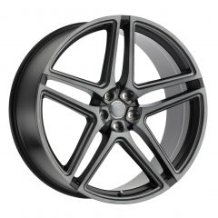 REDBOURNE CROWN 22x10 5/120 ET35 CB72.56 MATTE BLACK W/ MACHINE FACE- BALL MILLE