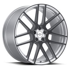 REDBOURNE WINDSOR 22x90 5/108 ET35 CB63.3 SILVER W/GLOSS BLACK FACE