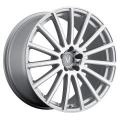 MANDRUS ROTEC 17x8.0 5/112 ET25 CB66.56 SILVER W/MIRROR CUT FACE