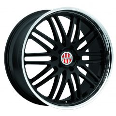 VICTOR EQUIPMENT LEMANS 18x8.0 5/130 ET45 CB71.6 BLACK MIRROR LIP