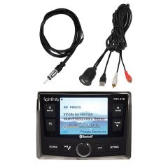 AM/FM/USB/BT/4X50 WATERPROOF FACE STEREO/WIRED&RF REMOTE
READY