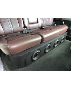 Quad 6.5-8" Forward Facing Under The Seat Performance Subwoofer Enclosure