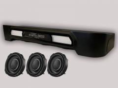 Triple 10-12" Under The Seat Performance Subwoofer Enclosure