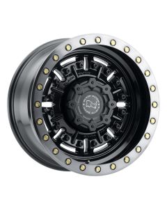 BLACK RHINO ABRAMS 18x9.5 5/127 ET-18 CB71.6 GLOSS GUNBLACK W/MACHINED DARK TINT