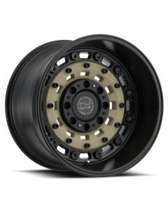 BLACK RHINO ARSENAL 18x9.5 8/165 ET-18 CB122.1 SAND ON BLACK