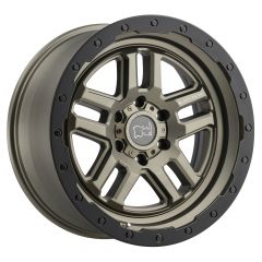 BLACK RHINO BARSTOW 18x8.0 5/110 ET30 CB72.1 MATTE BRONZE W/MATTE BLACK RING