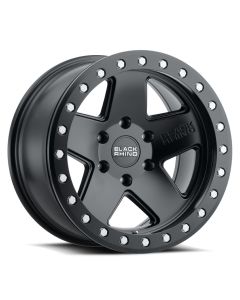BLACK RHINO CRAWLER BEADLOCK 17x8.5 6/135 ET00 CB87.1 MATTE BLACK