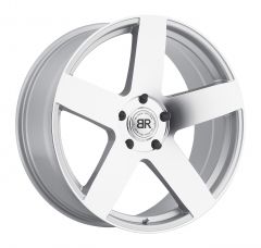 BLACK RHINO EVEREST 20x9.0 5/139.7 ET20 CB78.1 SILVER W/MIRROR CUT FACE