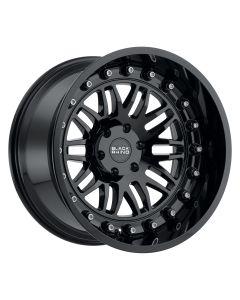 BLACK RHINO FURY 17x9.5 5/127 ET-18 CB71.6 GLOSS BLACK