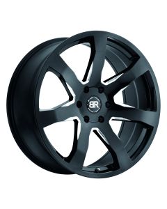 BLACK RHINO MOZAMBIQUE 18x8.5 6/139.7 ET00 CB112.1 GLOSS BLACK W/MILLED SPOKES