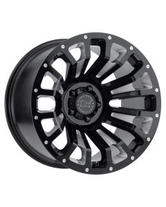 BLACK RHINO PINATUBO 20x12.0 5/127 ET-44 CB71.6 GLOSS BLACK W/MILLED INSIDE WINDOW