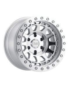 BLACK RHINO PRIMM BEADLOCK 17x8.5 6/135 ET00 CB87.1 SILVER W/MIRROR FACE AND MACHI