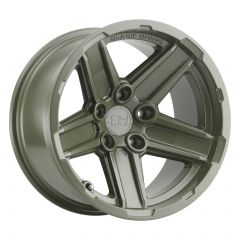 BLACK RHINO RECON 17x9.5 5/127 ET-32 CB71.6 OD GREEN