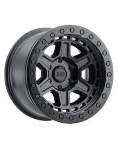 BLACK RHINO RENO BEADLOCK 17x8.5 5/127 ET-38 CB71.6 MATTE BLACK W/BLACK BOLT
