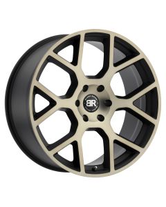 BLACK RHINO TEMBE 24x10.0 6/135 ET35 CB87.1 MATTE BLACK W/MACHINED FACE AND DARK MATTE TINT