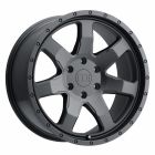 LEVEL 8 SLAM 17x8.5 5/139.7 ET-06 CB108.1 MATTE BLACK