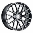 STATUS ROGUE 24x10.0 5/139.7 ET20 CB78.1 MATTE BLACK W/ TINTED MACHINED FACE