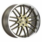 TSW AVALON 20x8.5 5/114.3 ET40 CB76.1 BRONZE W/BRUSHED BRONZE FACE AND MACHINED LI