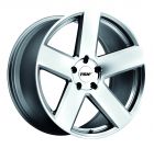 TSW BRISTOL 17x8.0 5/112 ET45 CB72.1 SILVER W/MIRROR CUT FACE