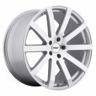TSW BROOKLANDS 17x8.0 5/112 ET32 CB72.1 SILVER W/MIRROR CUT FACE