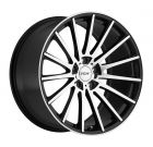 TSW CHICANE 19x8.5 5/112 ET32 CB72.1 GLOSS BLACK W/MIRROR CUT FACE