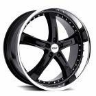TSW JARAMA 20x8.5 5/120 ET35 CB76.1 GLOSS BLACK MIRROR LIP