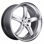 TSW STOWE 20x10.0 5/112 ET42 CB72.1 HYPER SILVER W/MIRROR LIP