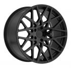TSW VALE 18x9.5 5/112 ET35 CB72.1 DOUBLE BLACK - MATTE BLACK W/GLOSS BLACK FACE