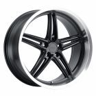 TSW VARIANTE 19x9.5 5/112 ET39 CB66.56 GLOSS BLACK W/MACHINED LIP