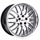 CRAY MANTA 18x10.5 5/120.65 ET65 CB70.3 HYPER SILVER MIRROR LIP